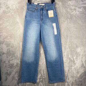 Levi Strauss Signature Gold High Rise Loose Straight Women Jeans Size 4 W27 NWT